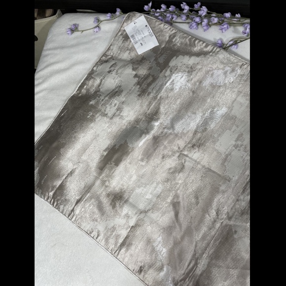 NEW Hotel Collection Distress Chevron Pillow Sham - Picture 8 of 11